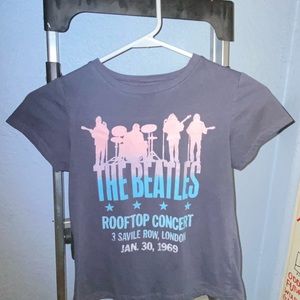 The Beatles Junior crop top